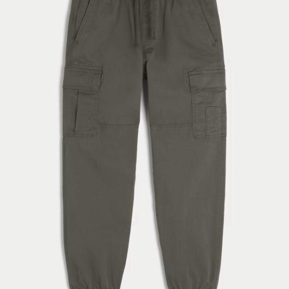 No Boundaries Olive Cargo Joggers